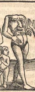 This 1544 woodcut depicts one of the creatures described by Pliny the Elder.