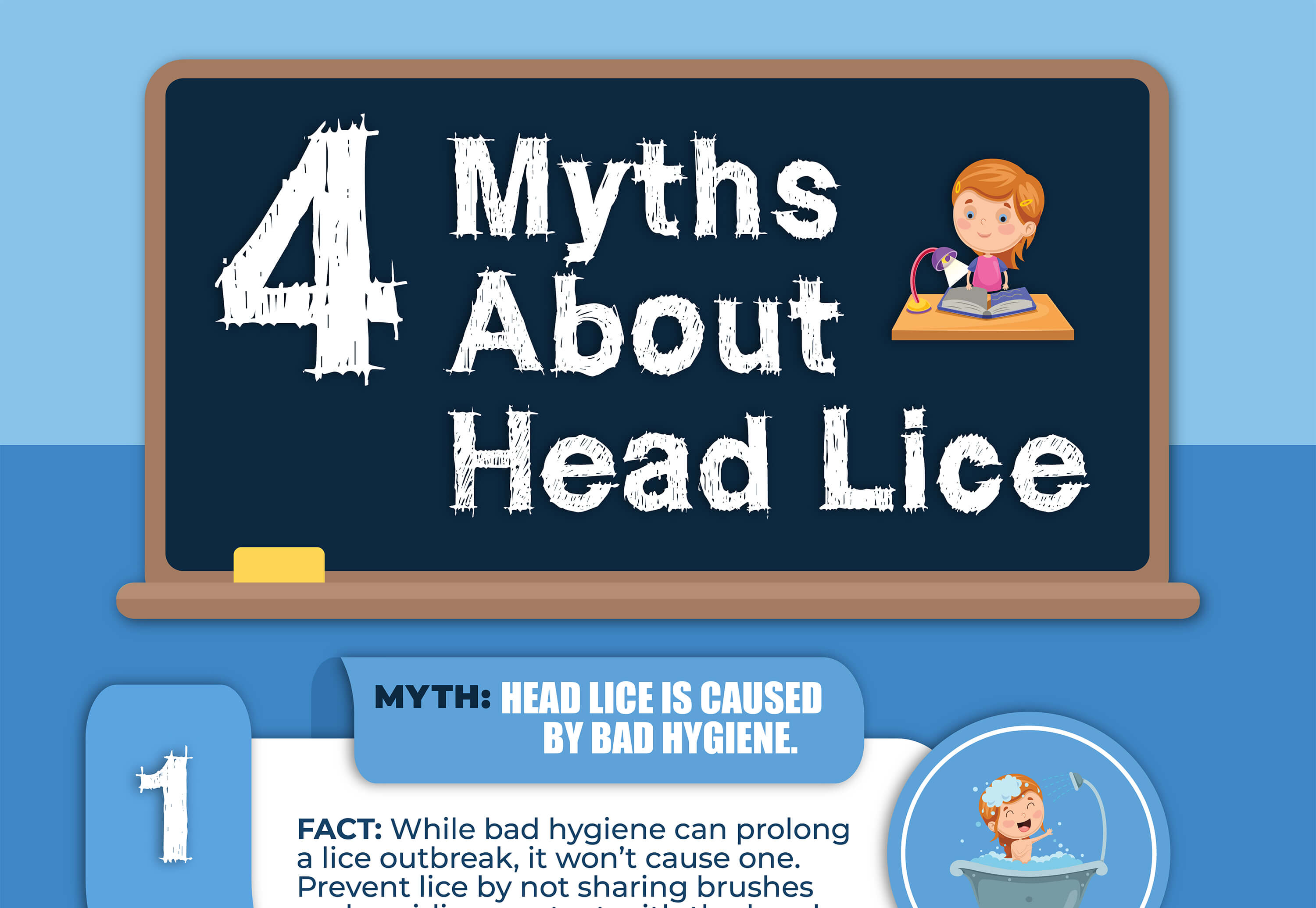 4 Myths About Head Lice – INFOGRAPHIC