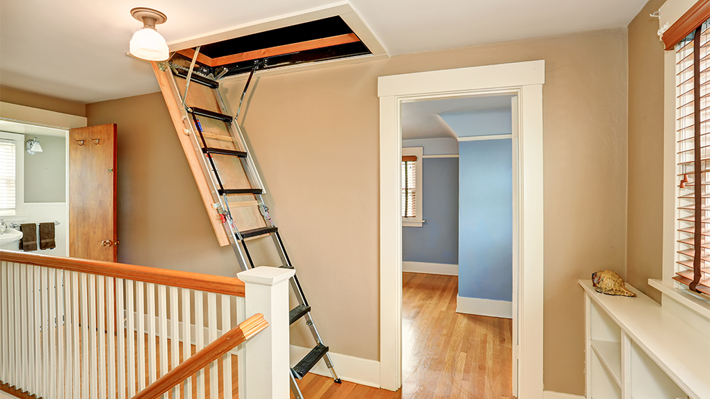 pull-down attic stairs
